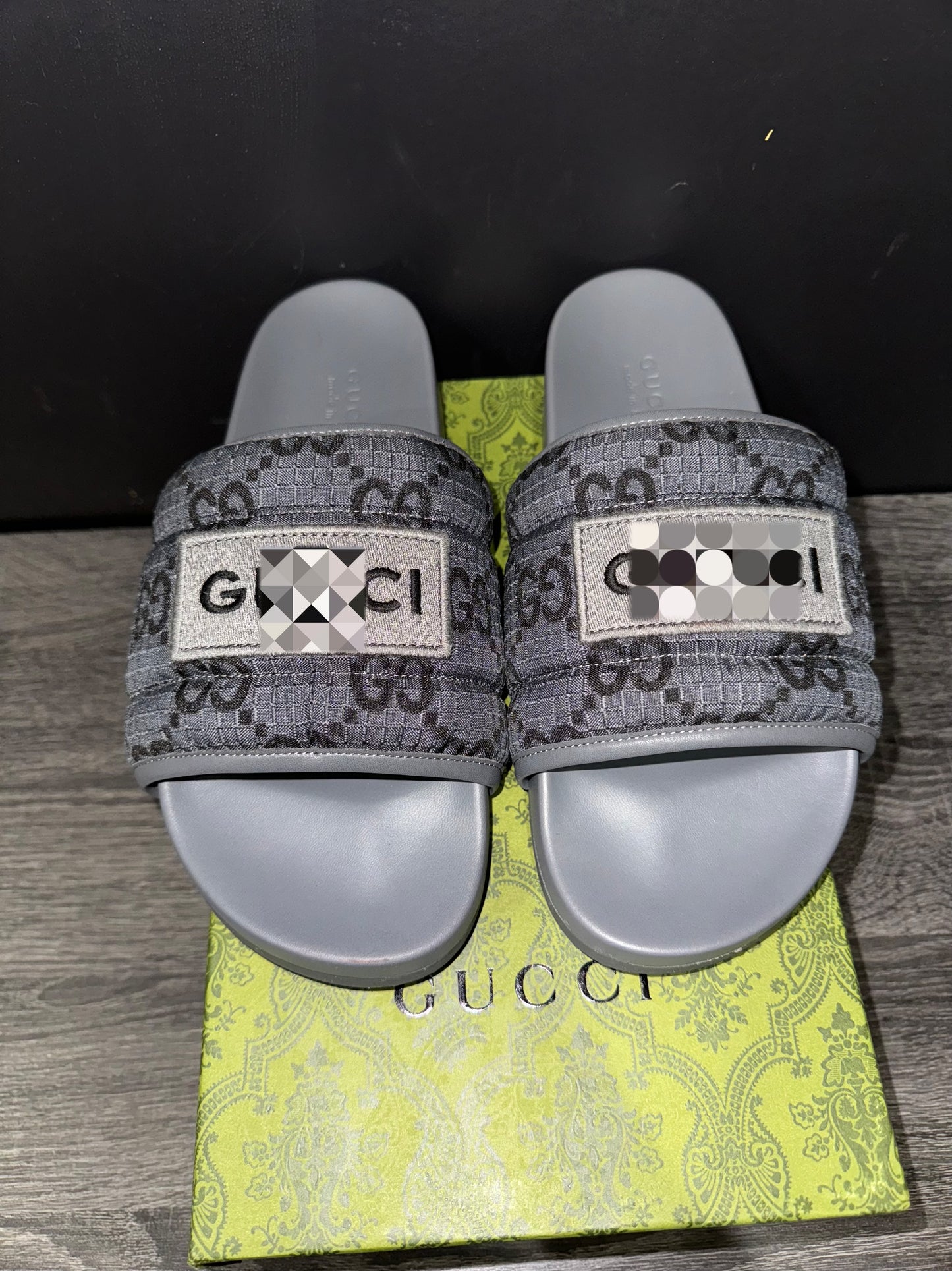 Grey GG slides
