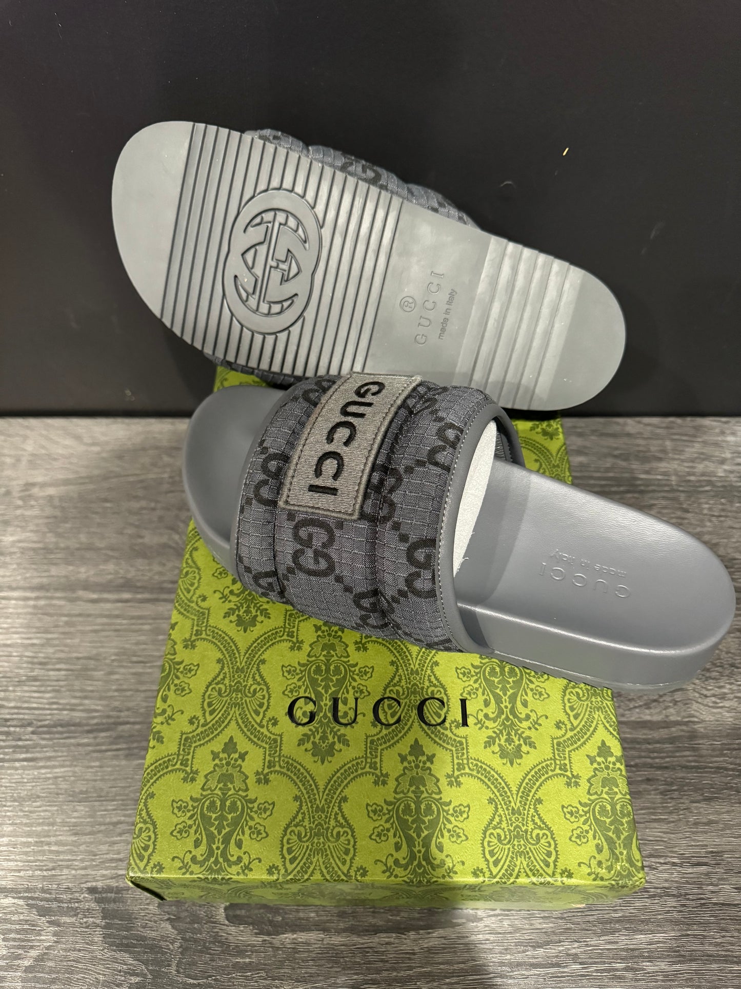 Grey GG slides