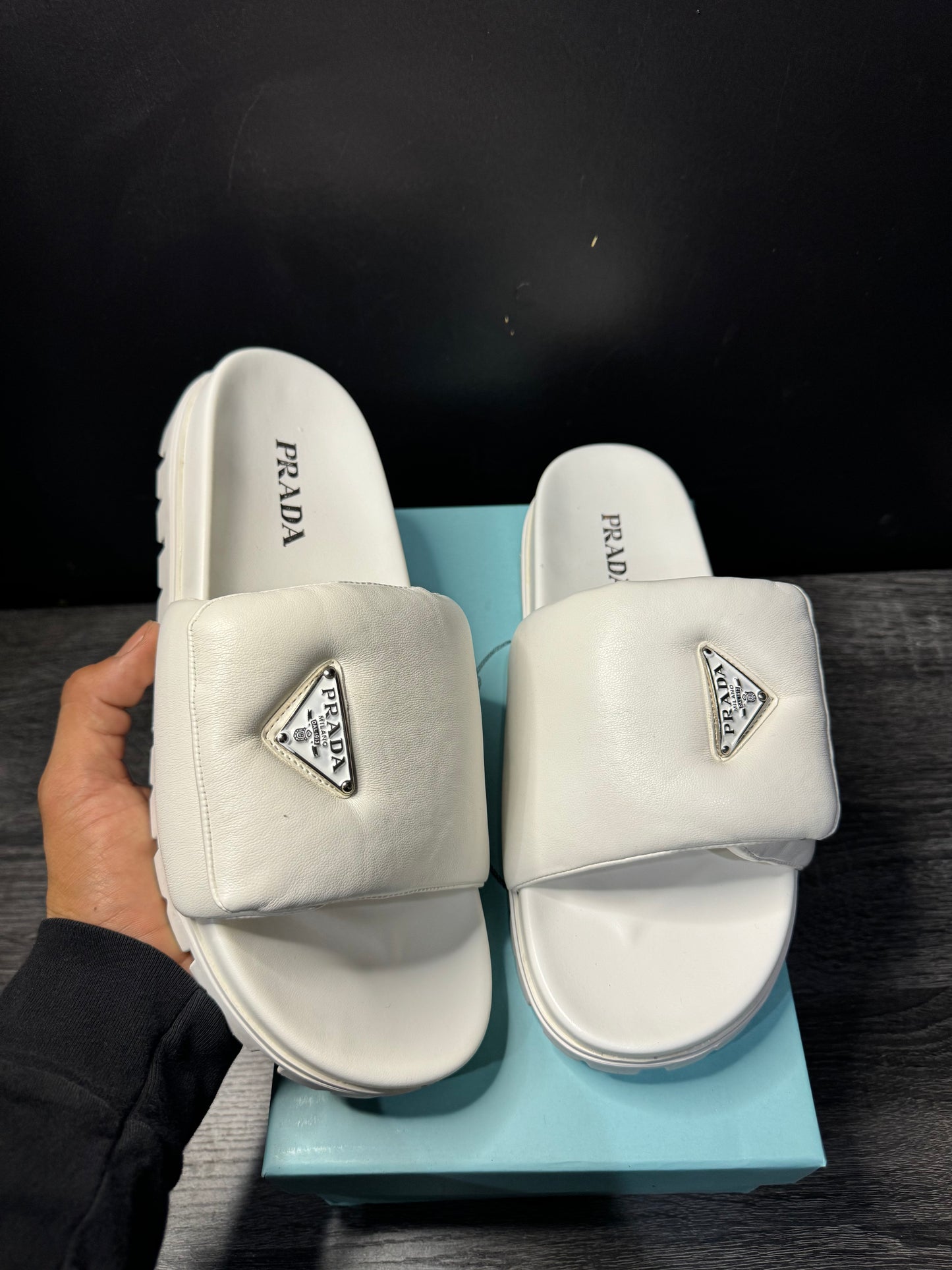 white prad wmns